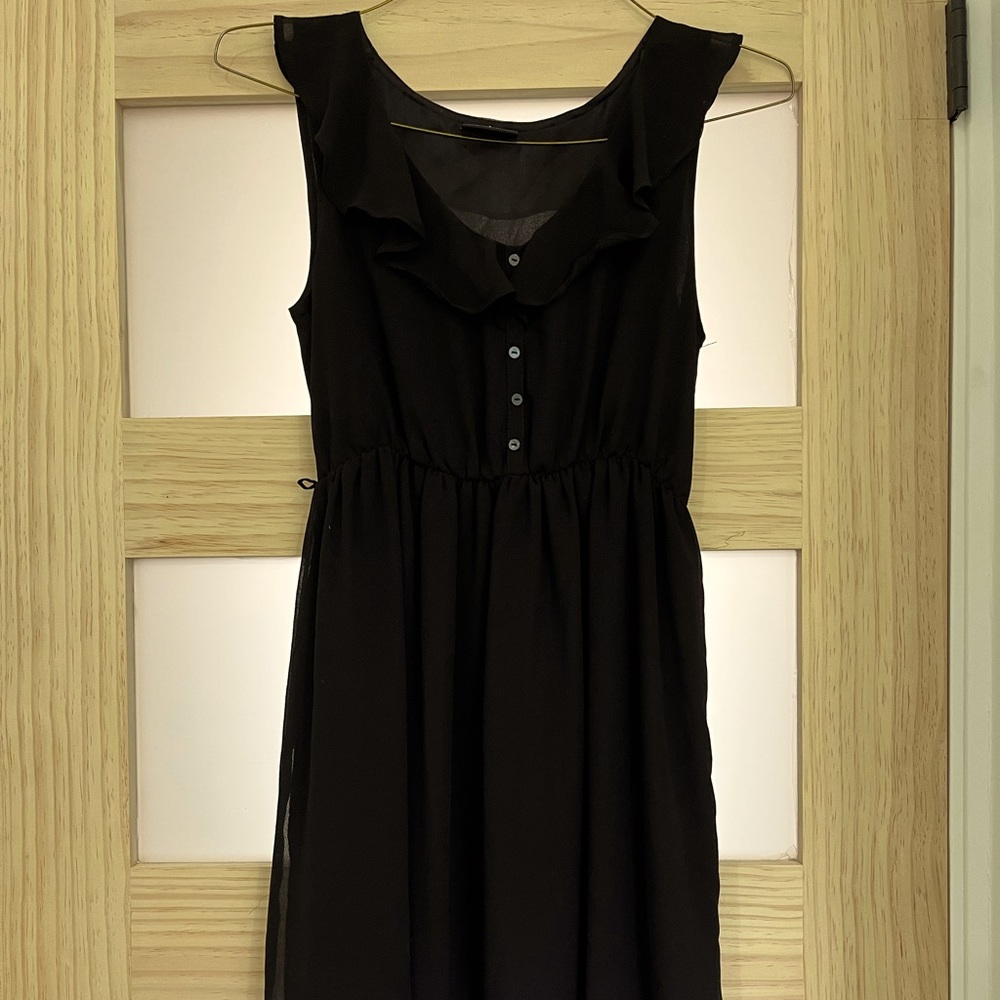 Black cocktail dress